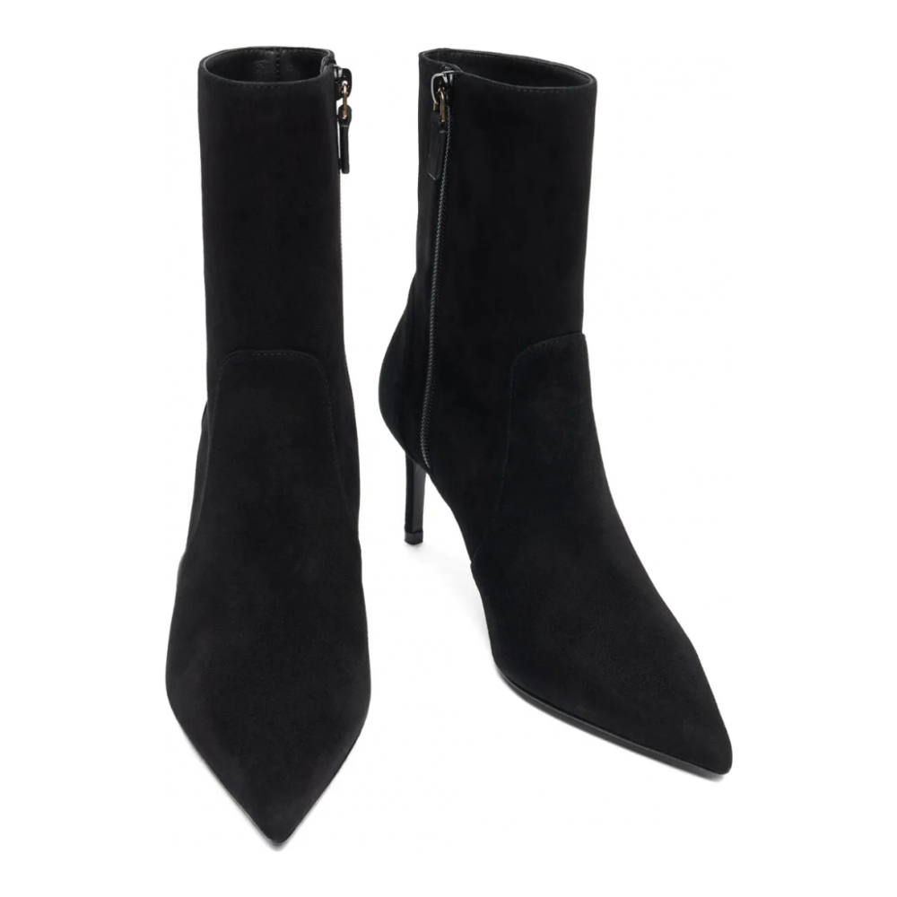 Bottes à talons hauts 'Stuart Power Zip-Detail Pointed-Toe' pour Femmes