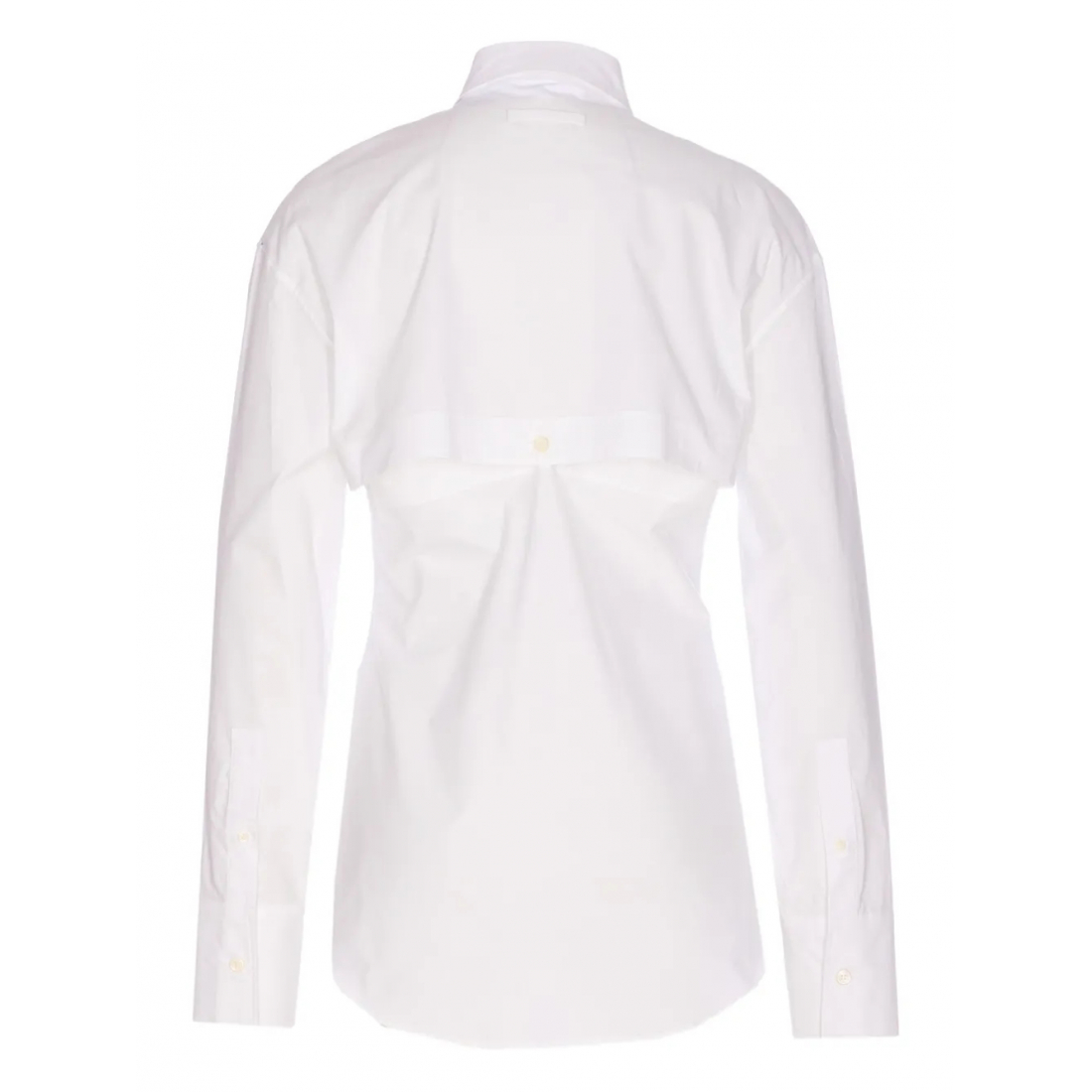 Chemise 'Jaretekkes Button-Front Logo-Plaque' pour Femmes