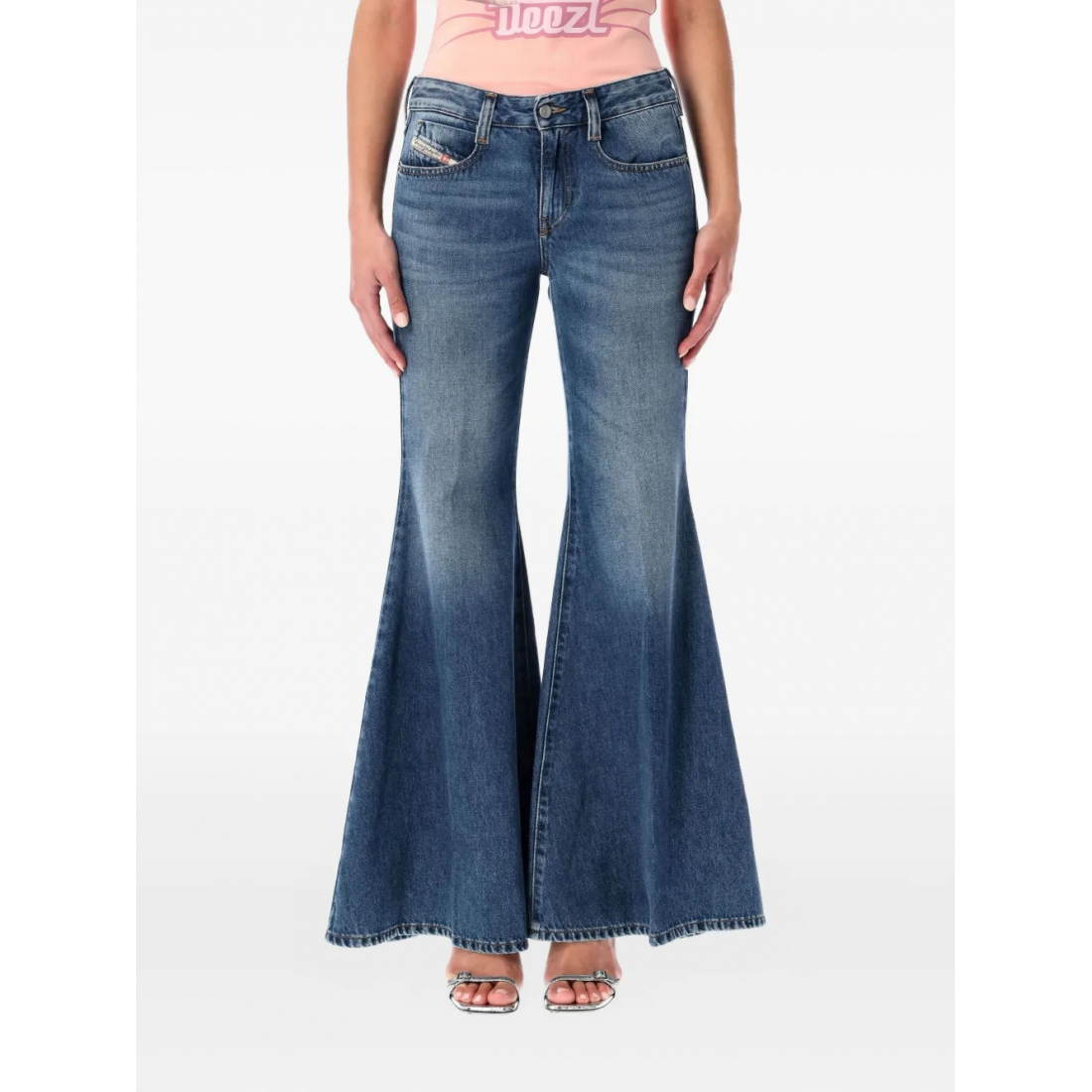 Jeans '1970 D-Bleess Flared' pour Femmes