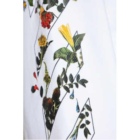 Sweatshirt 'Floral-Print Crew-Neck' pour Femmes