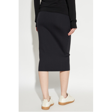 Jupe Midi 'Logo-Waistband' pour Femmes