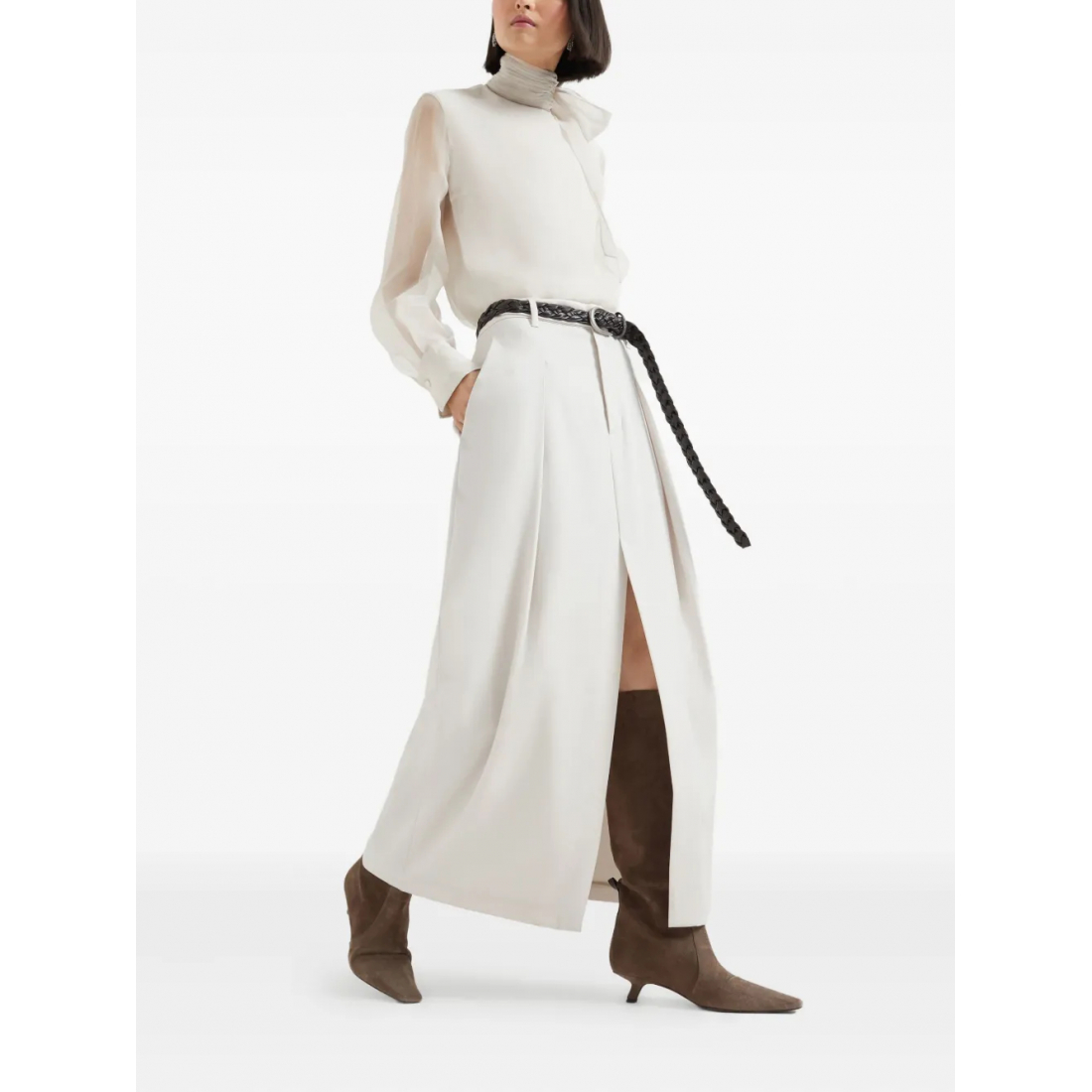 Women's 'Sartorial Curved' Maxi Skirt