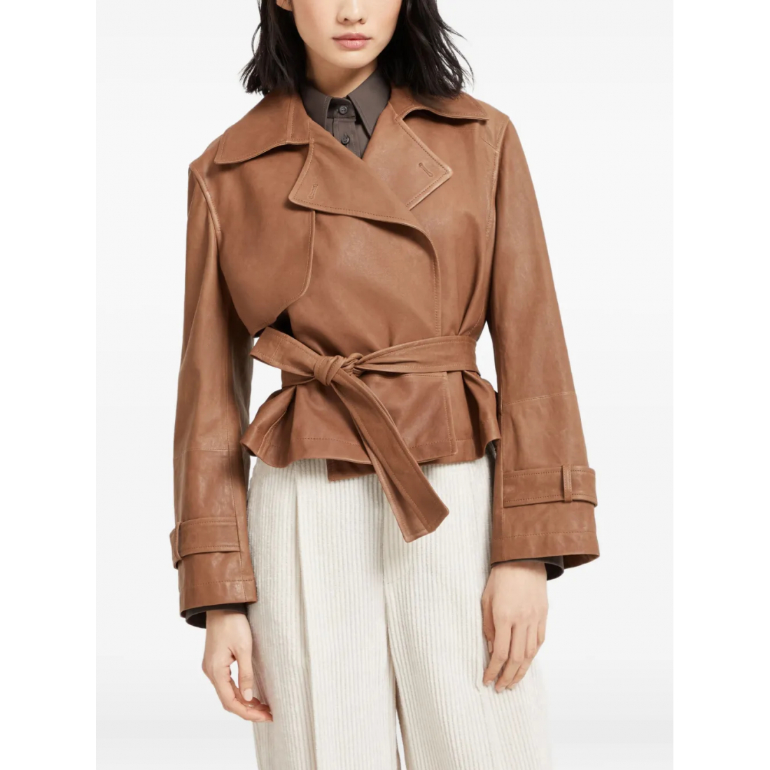 Trench 'Crop' pour Femmes