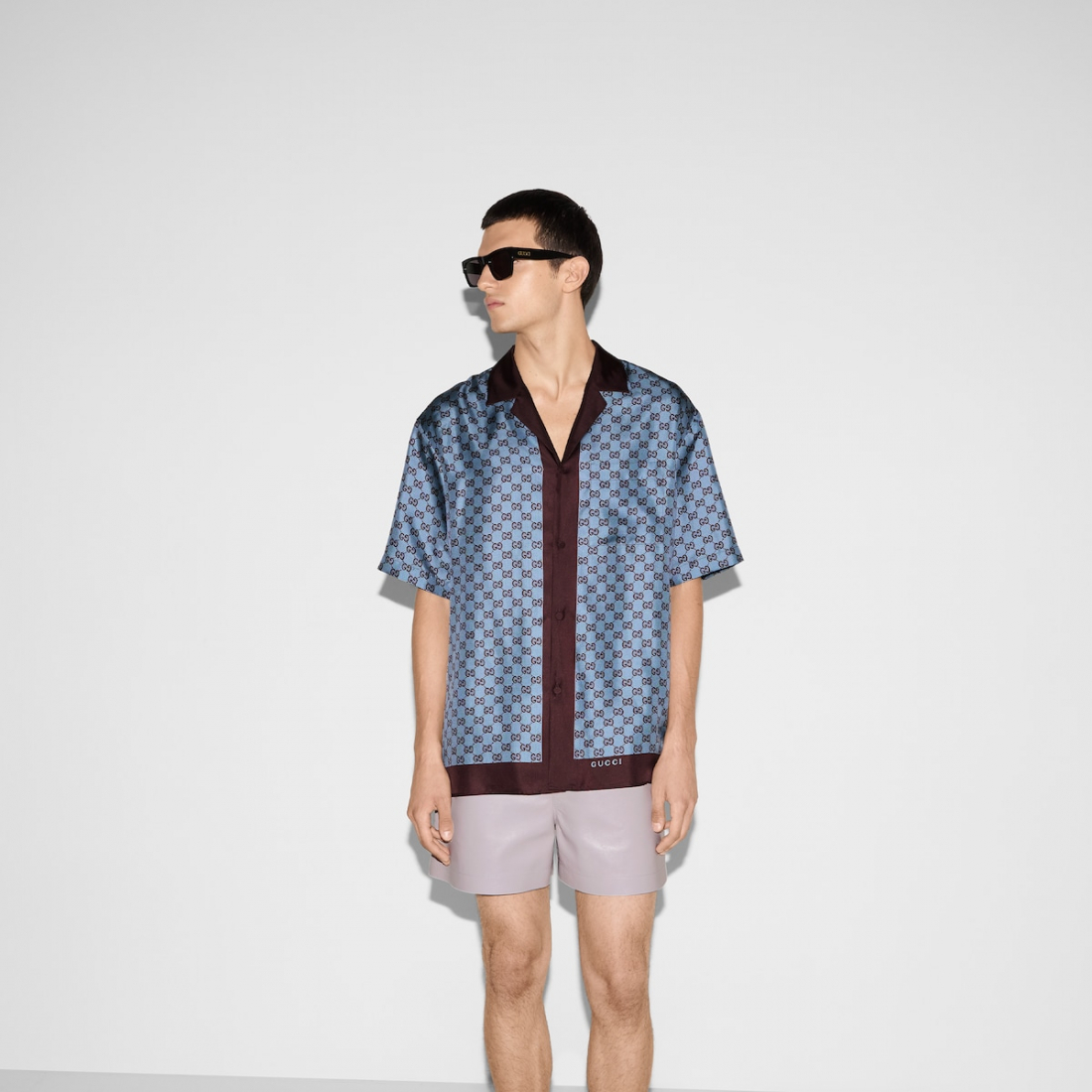 Chemise à manches courtes 'Printed' pour Hommes