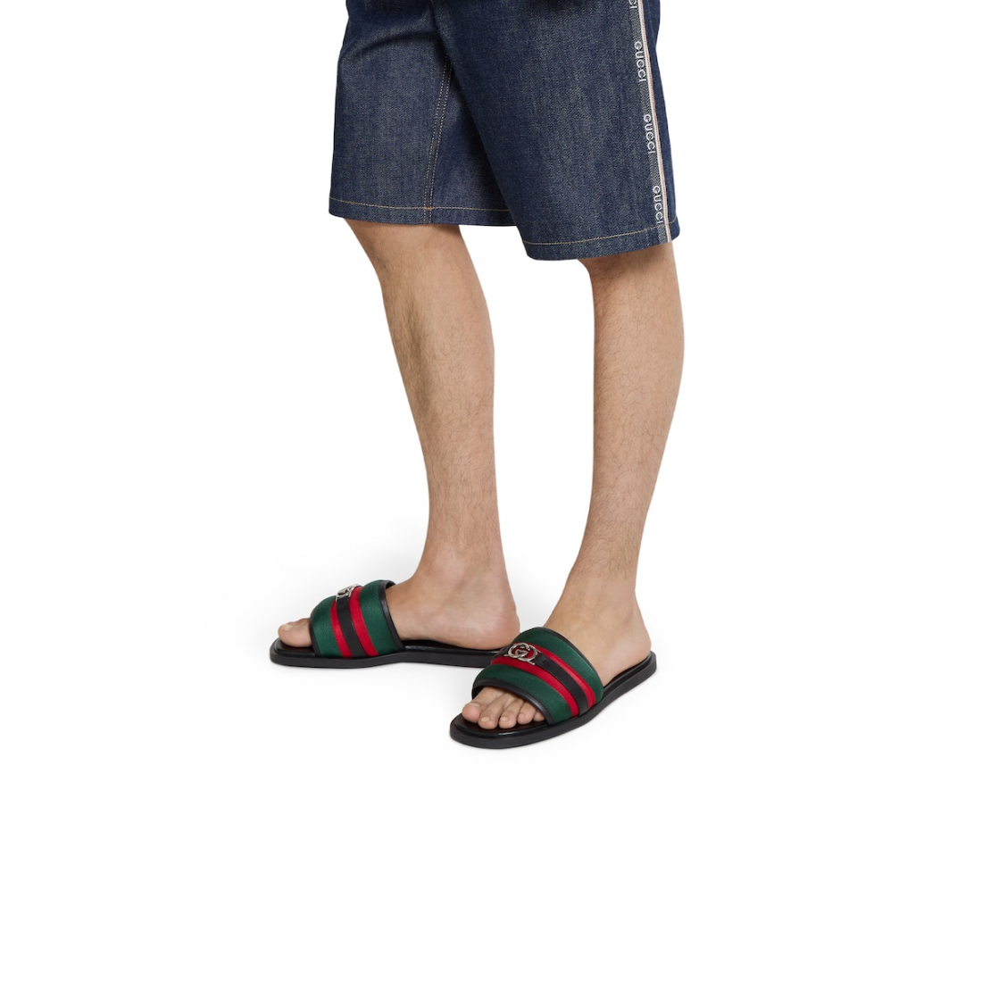 Claquettes 'Interlocking G' pour Hommes