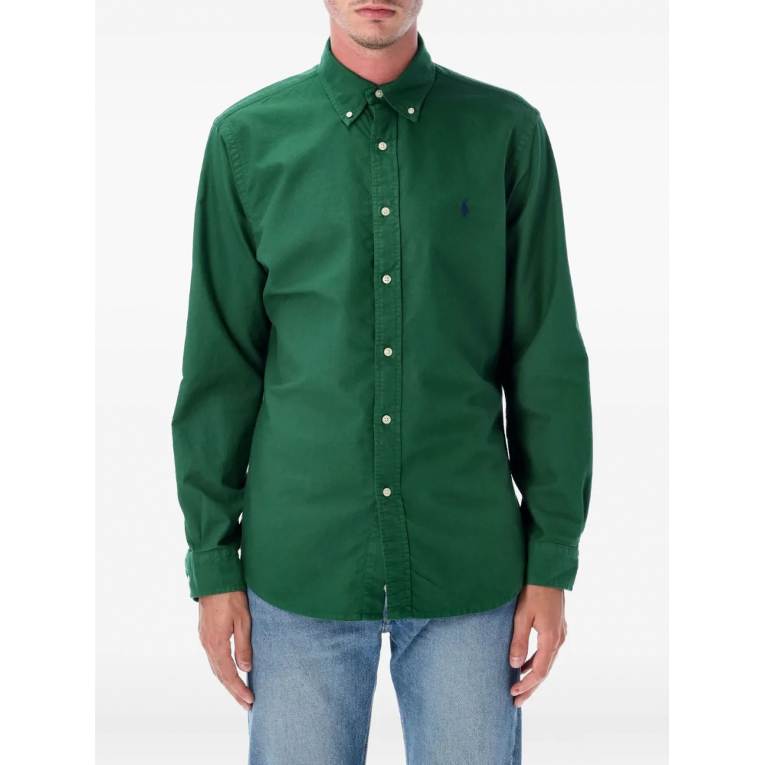 Chemise 'Logo-Embroidered' pour Hommes