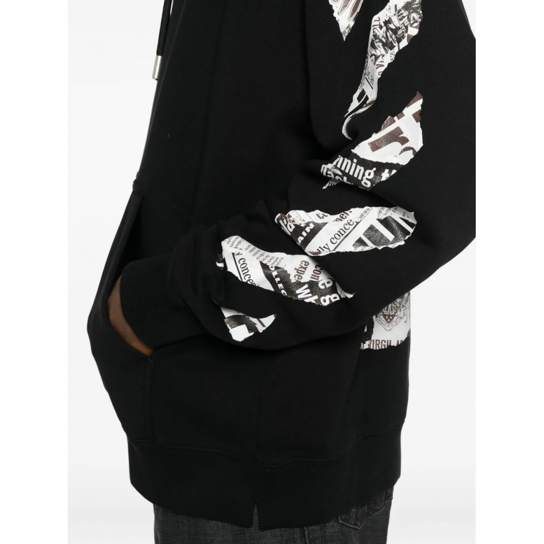 Men's 'Arrows-Motif' Hoodie