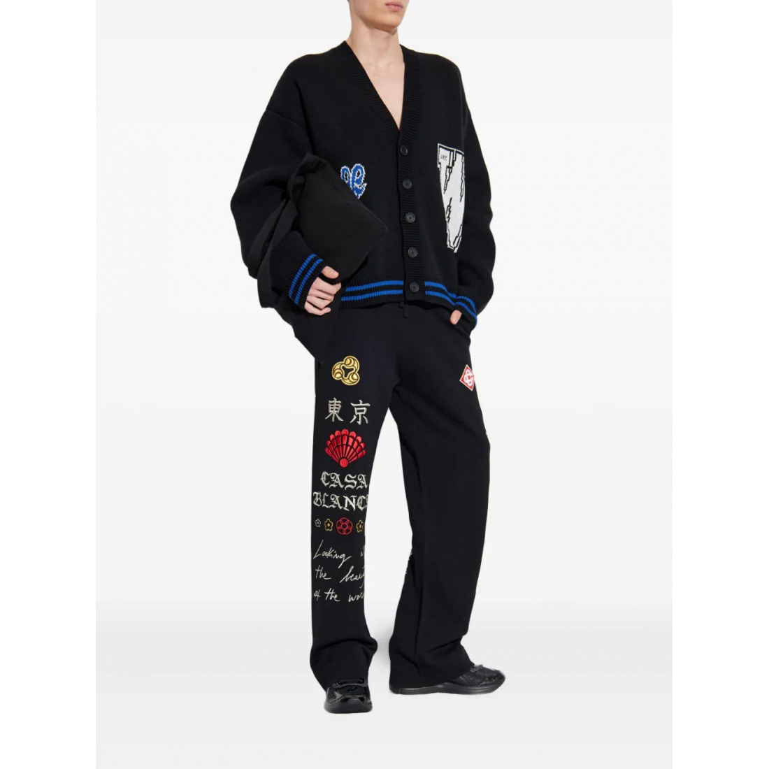 Cardigan 'Logo-Knit' pour Hommes