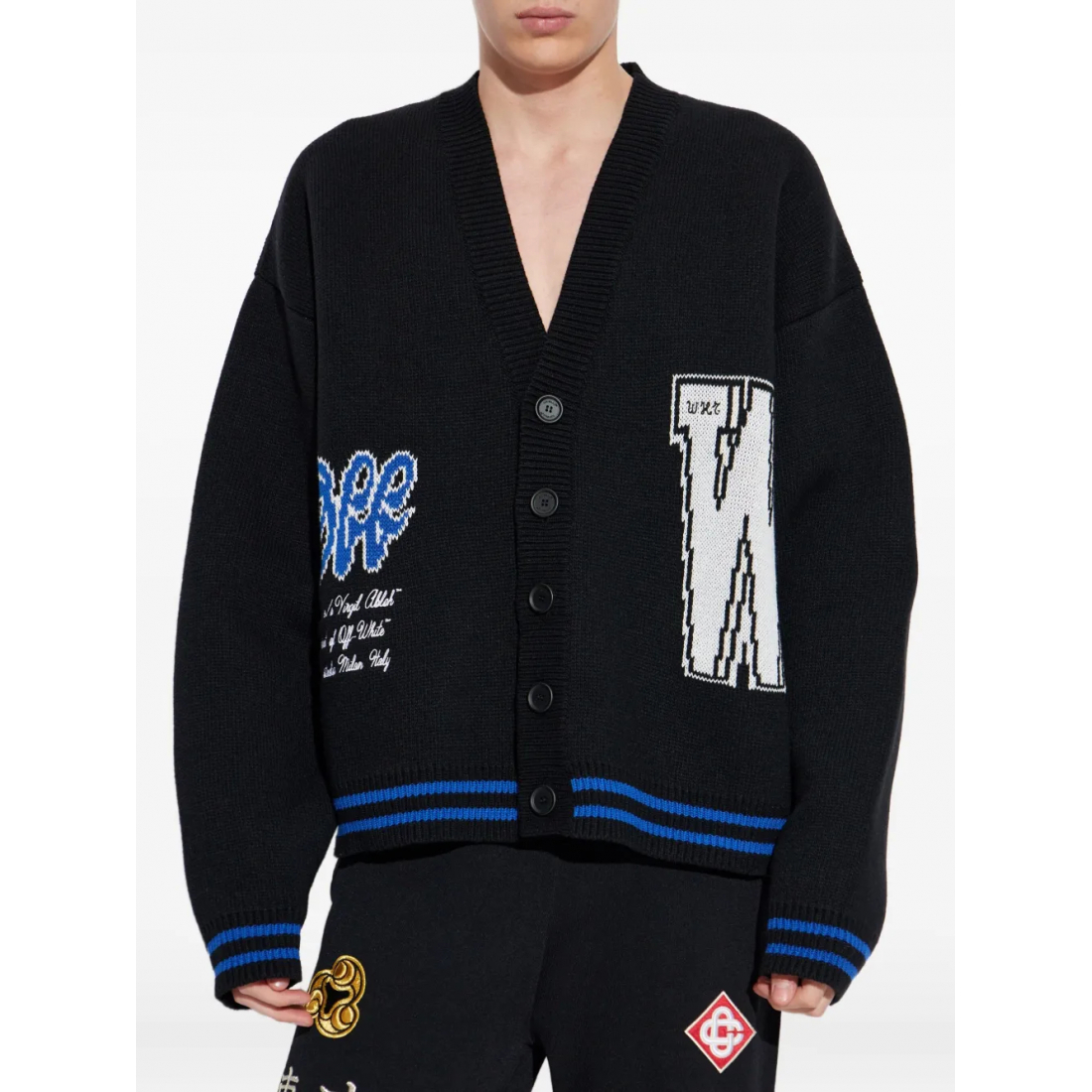 Cardigan 'Logo-Knit' pour Hommes