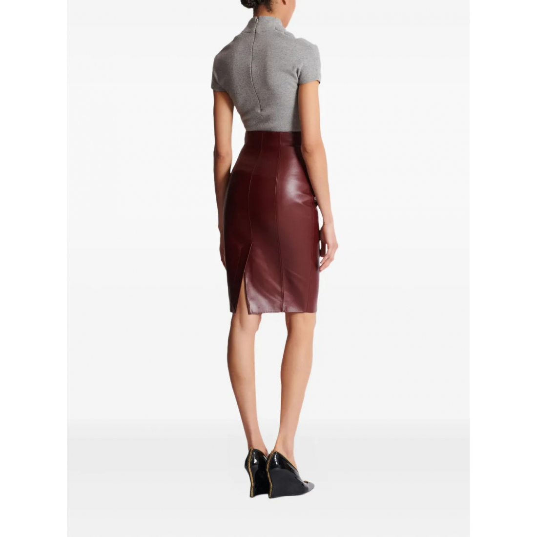 Mini Jupe 'Zip-Front' pour Femmes