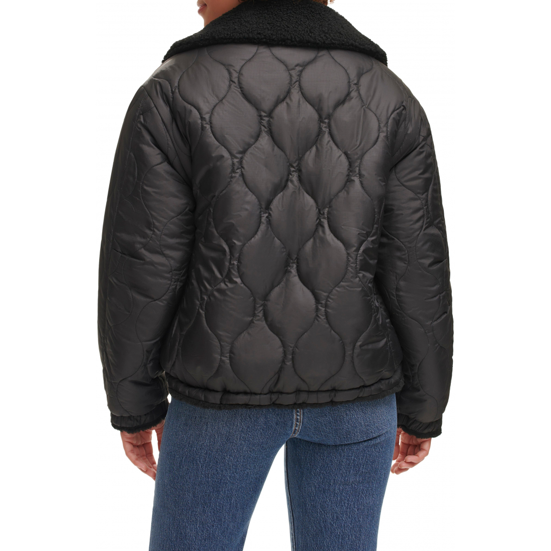 Veste matelassée 'High Pile Fleece Reversible' pour Femmes