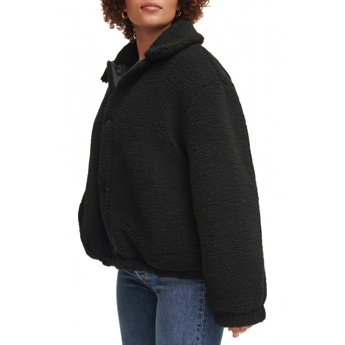 Veste matelassée 'High Pile Fleece Reversible' pour Femmes