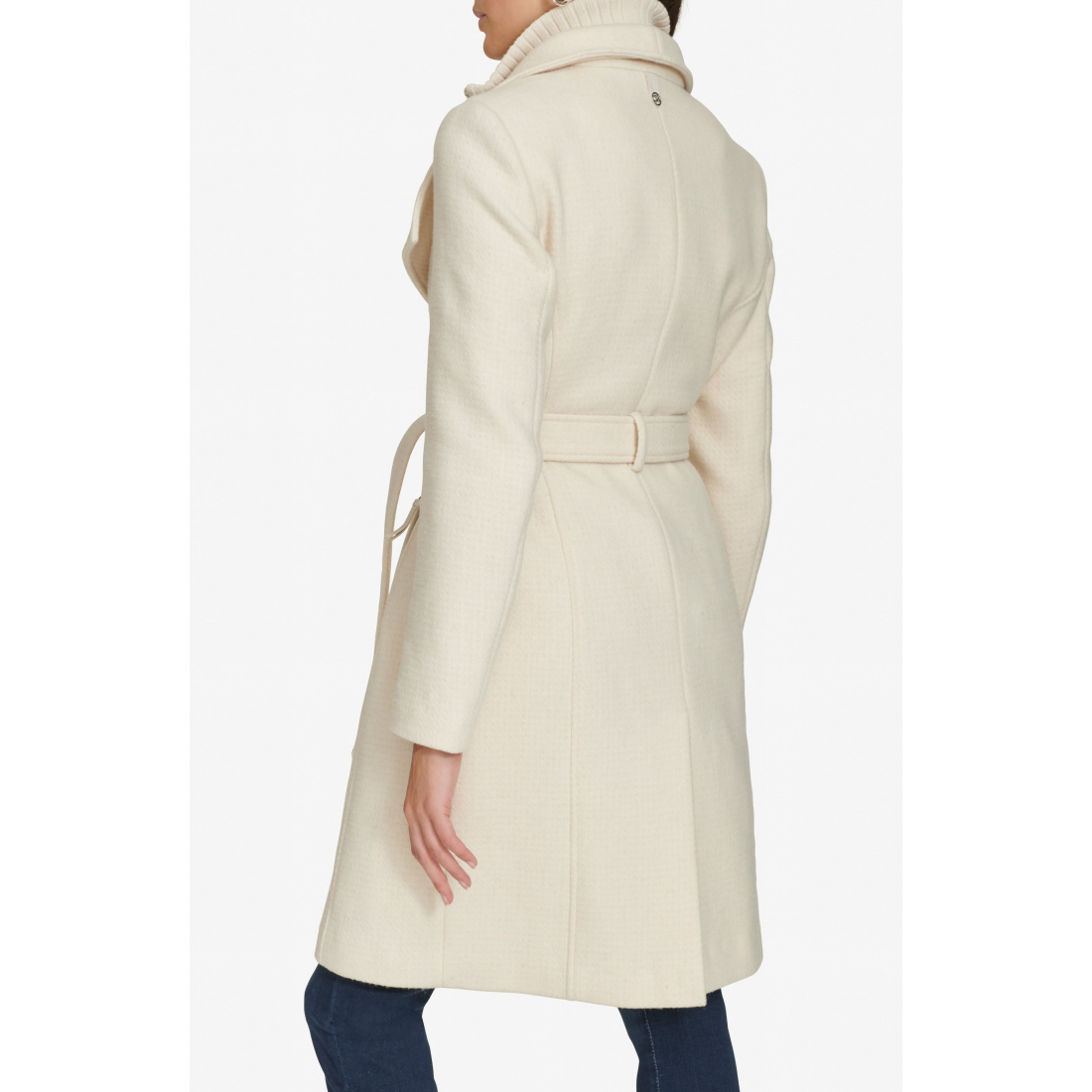 Women's 'Angled Zip Twill' Coat