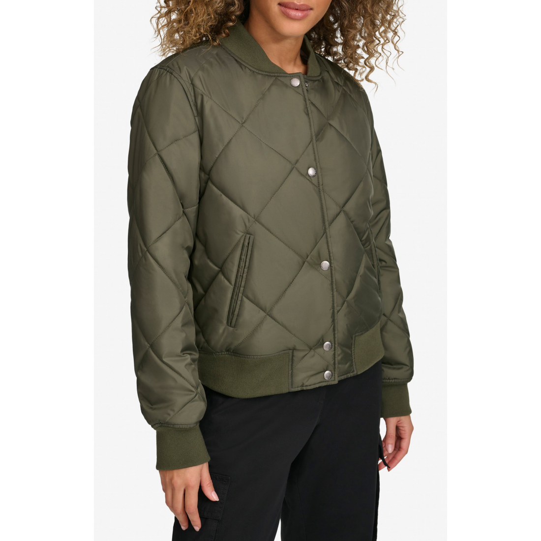 Blouson bomber 'Quilted' pour Femmes
