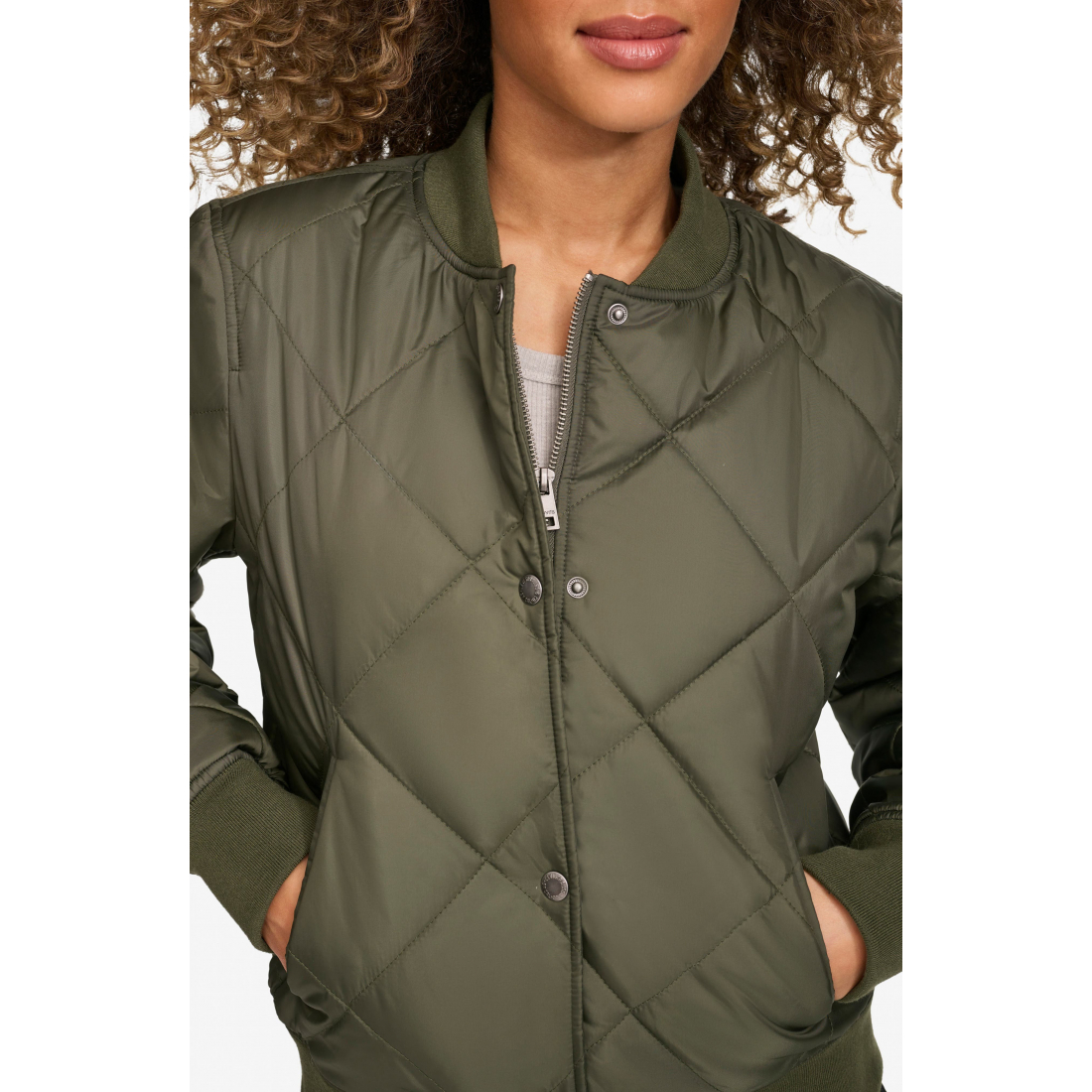 Blouson bomber 'Quilted' pour Femmes