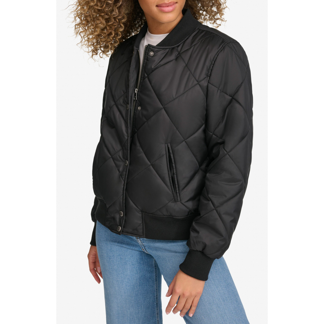 Blouson bomber 'Quilted' pour Femmes