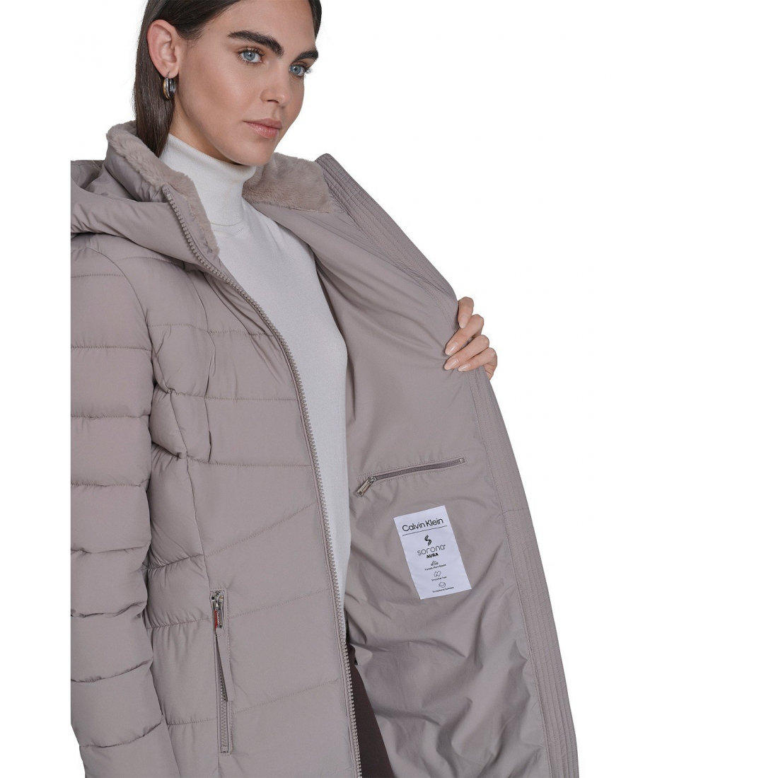 Manteau matelassé 'Hooded' pour Femmes