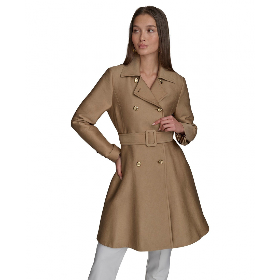Trench 'Double-Breasted Skirted' pour Femmes