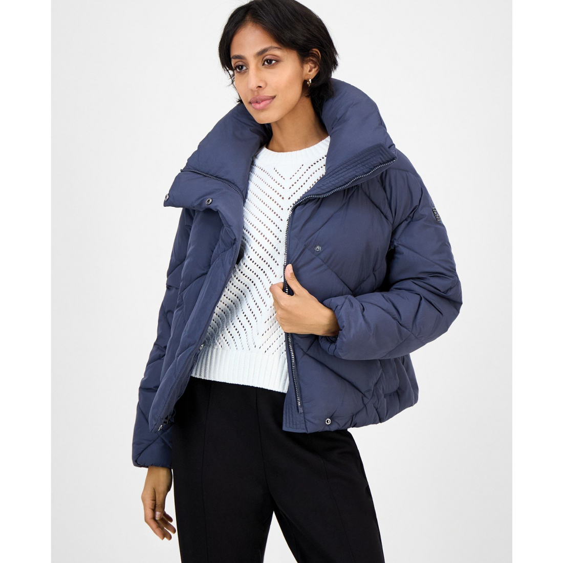 Women's 'Short Diamond' Puffer Coat