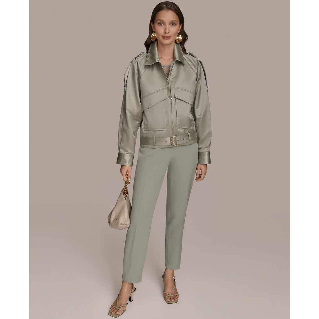 Perfecto 'Zip-Front Belted' pour Femmes