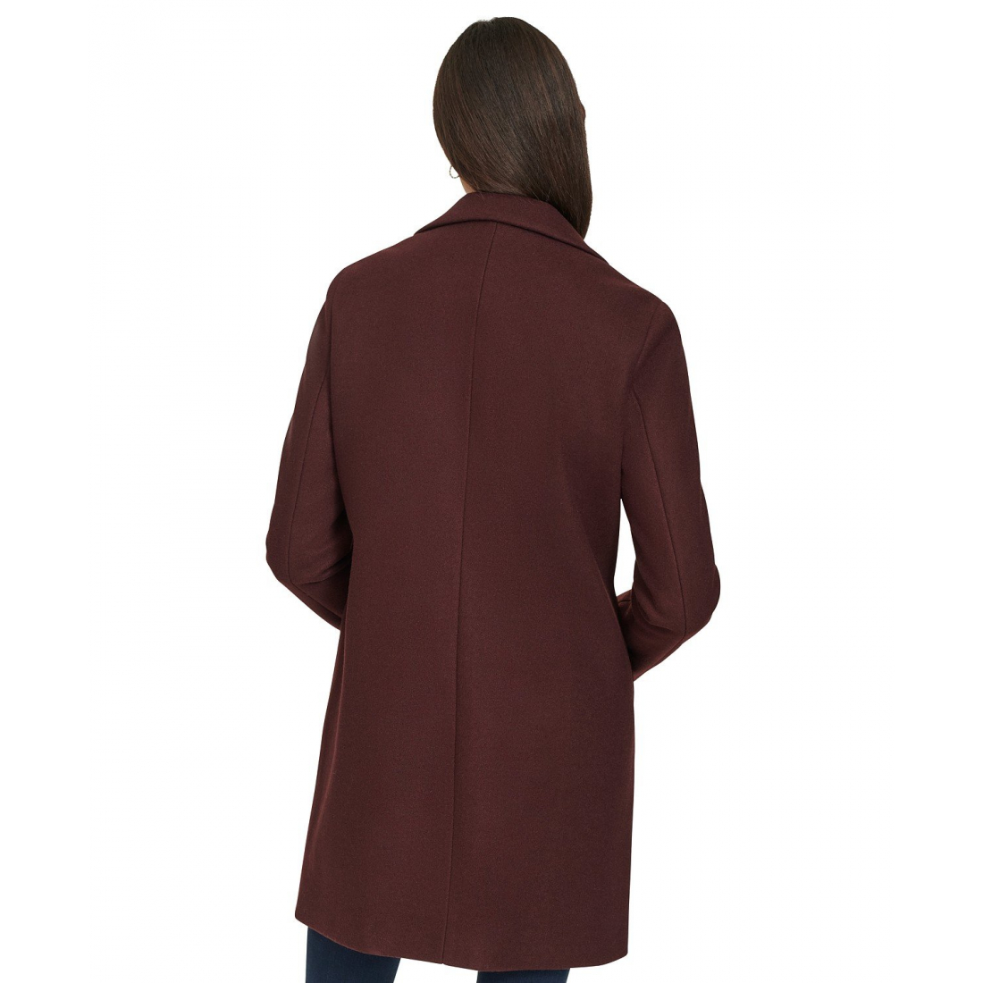 Women's 'Single-Breasted Notched-Collar' Coat