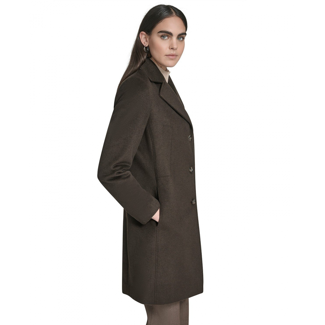 'Single-Breasted' Mantel für Damen