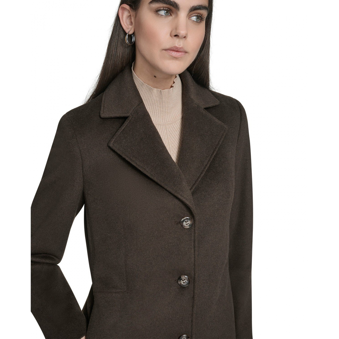 'Single-Breasted' Mantel für Damen