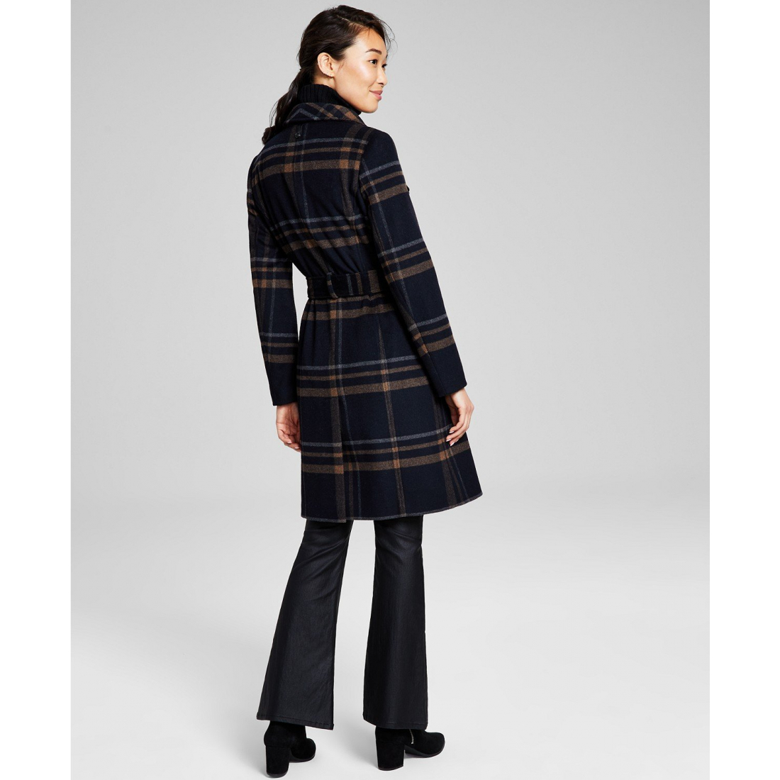 'Belted' Wickelmantel für Damen