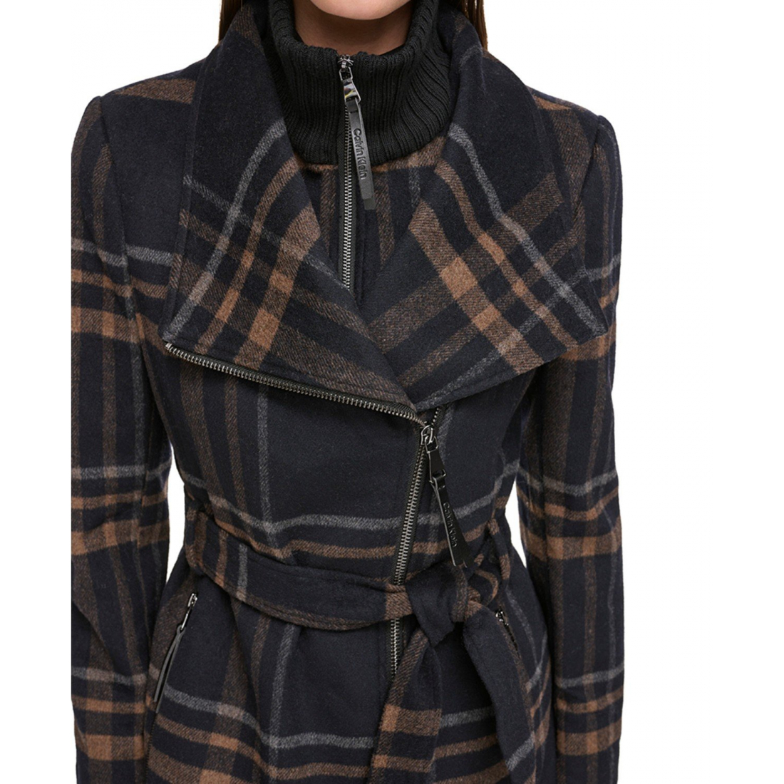 'Belted' Wickelmantel für Damen