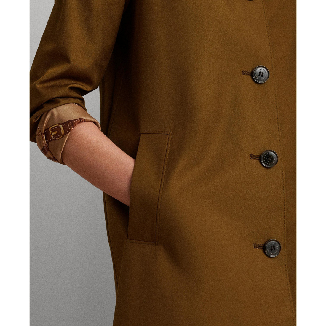 Imperméable 'Hooded A-Line' pour Femmes