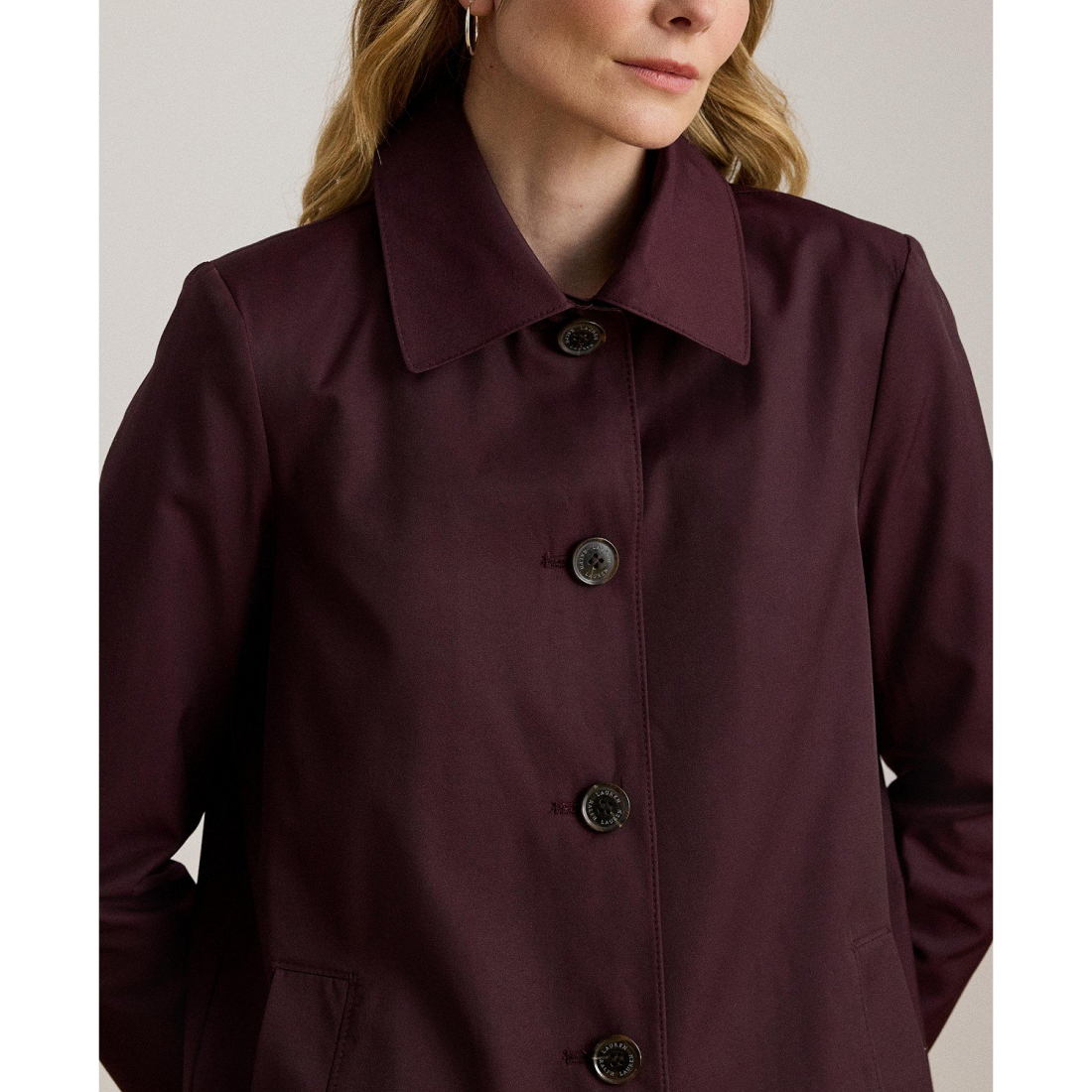 Imperméable 'Hooded A-Line' pour Femmes