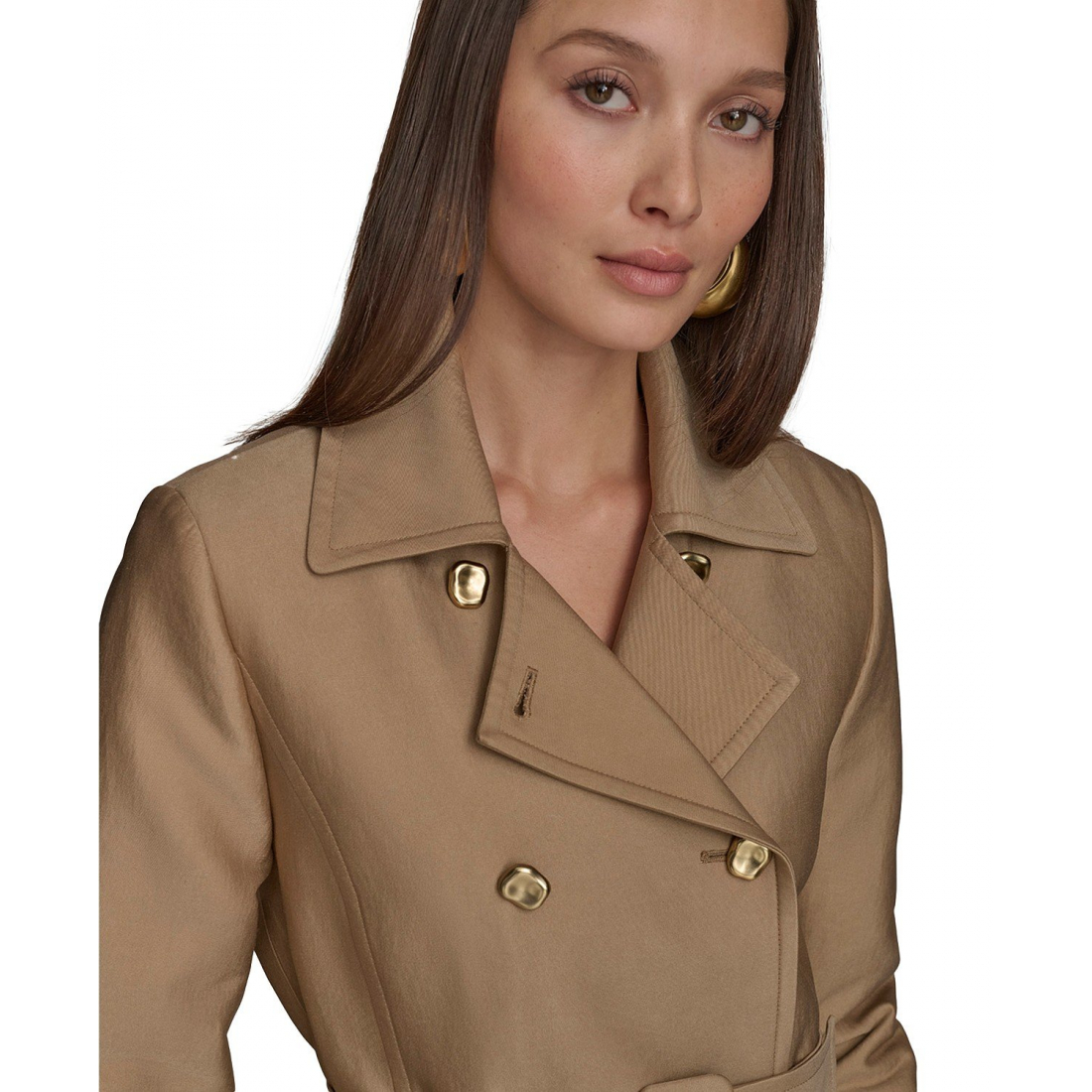 Trench 'Double-Breasted Skirted' pour Femmes