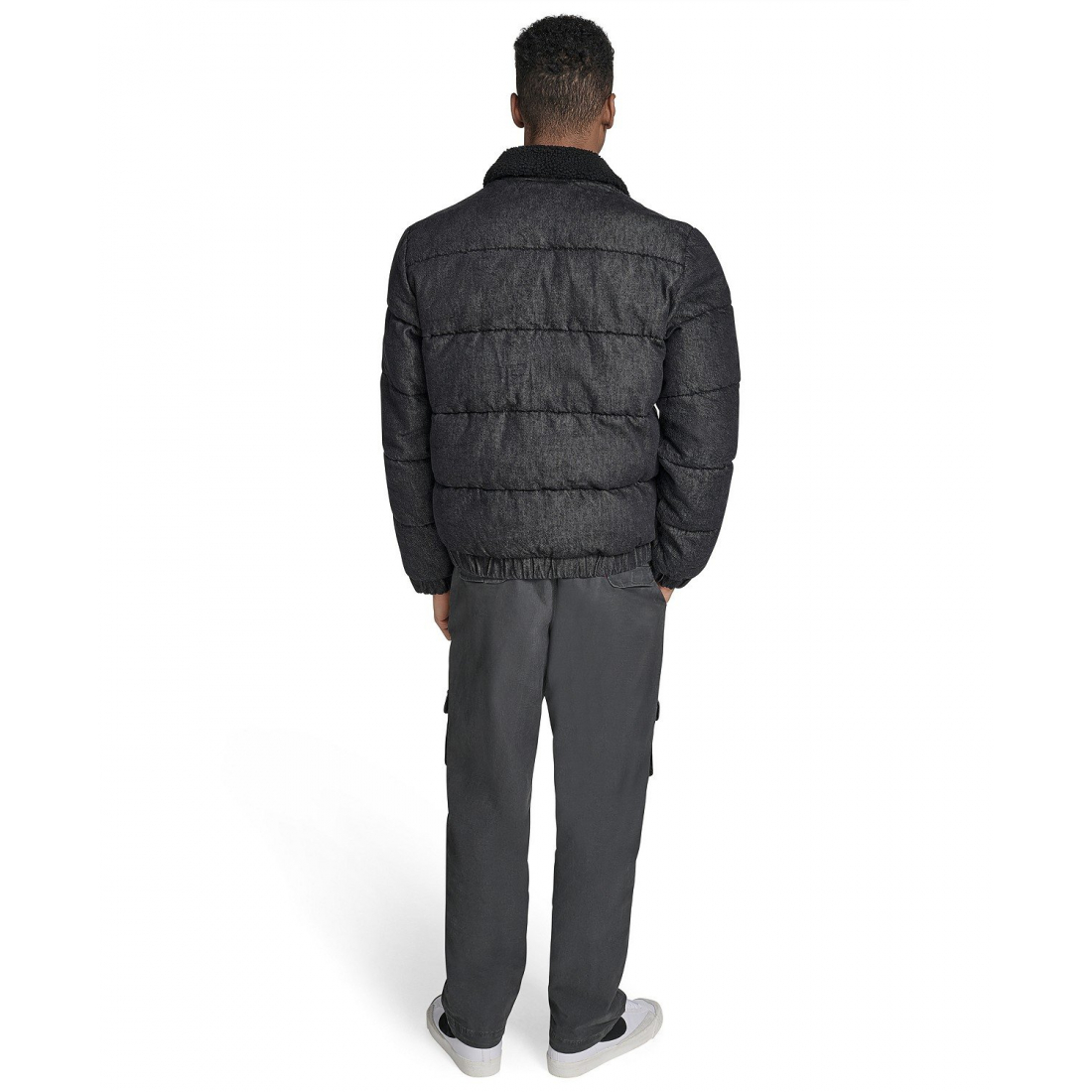 Veste 'Quilted Sherpa Collar' pour Hommes