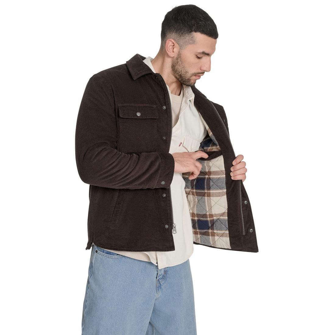Veste 'Plaid Lining' pour Hommes