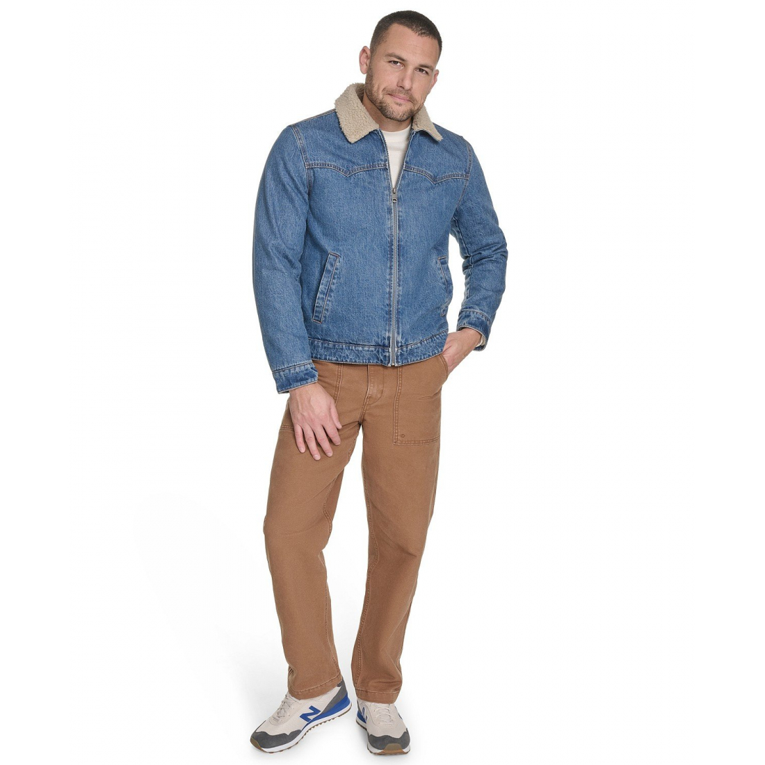 Veste 'Western Sherpa Lined' pour Hommes