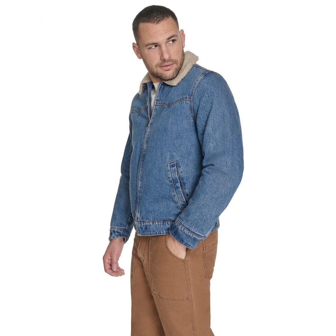 Veste 'Western Sherpa Lined' pour Hommes