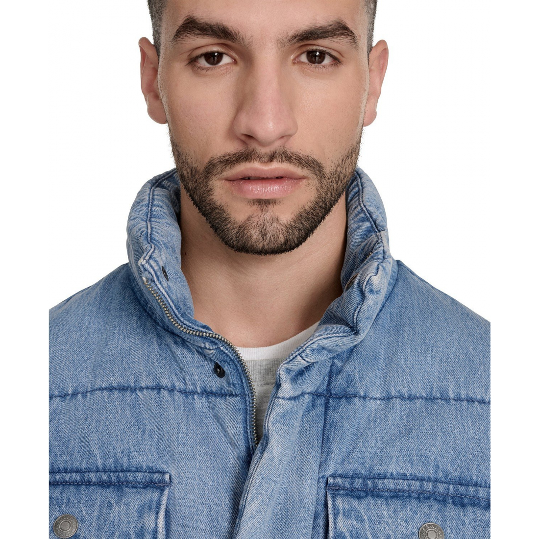 Manteau matelassé 'Denim' pour Hommes