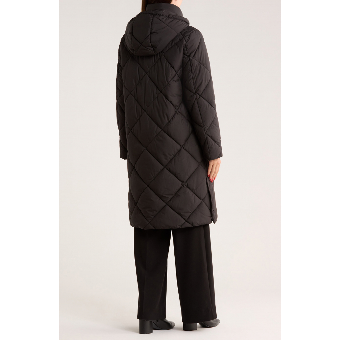 Veste matelassée 'Hooded Long Quilted' pour Femmes