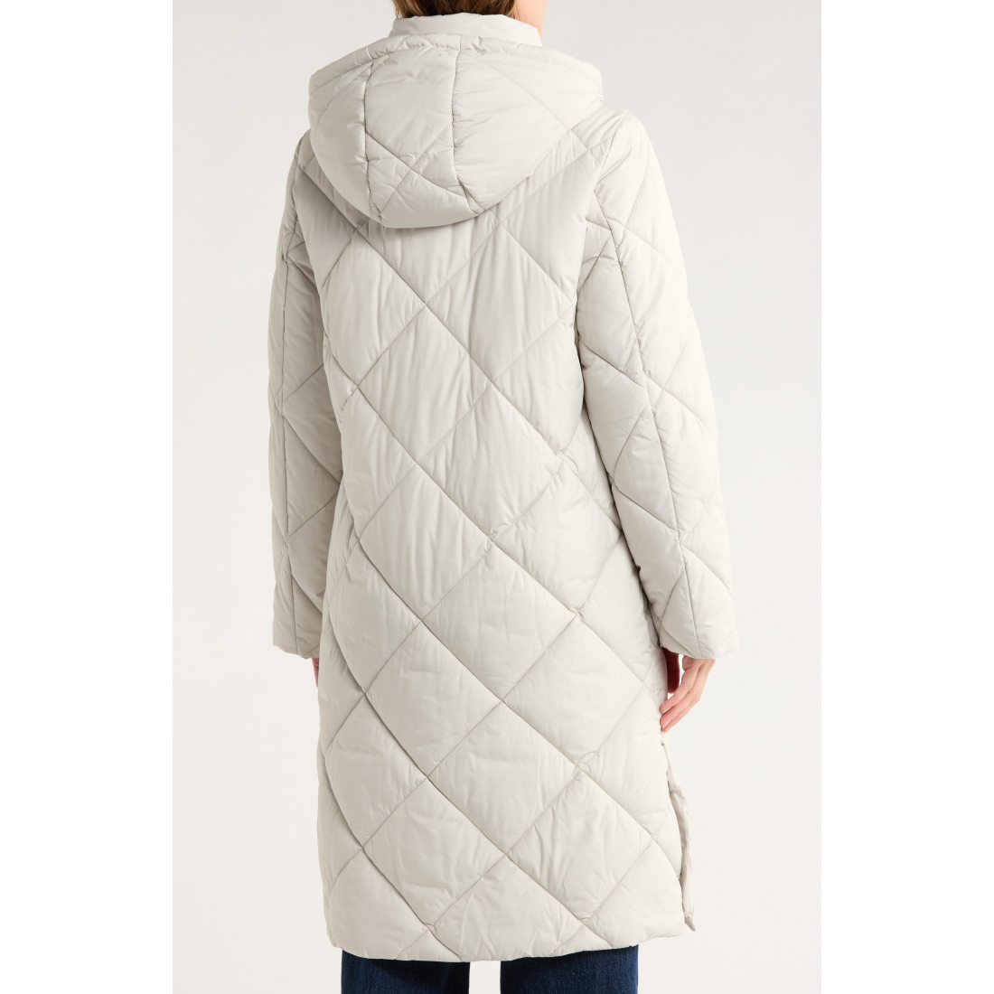 Veste matelassée 'Hooded Long Quilted' pour Femmes