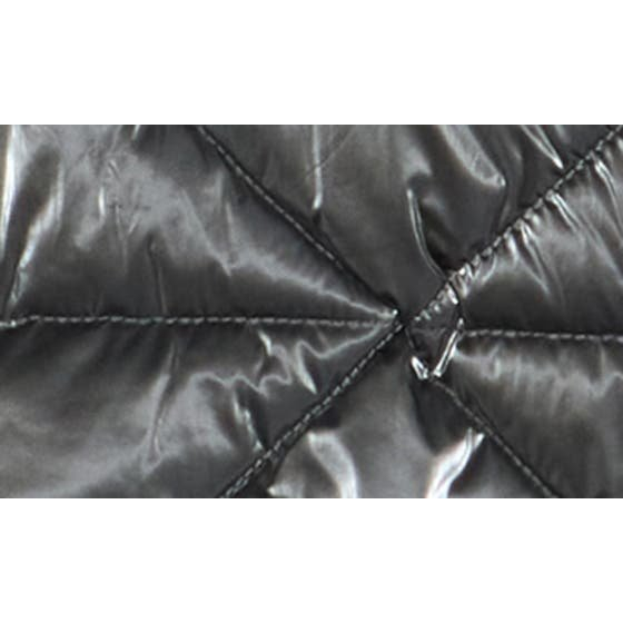 Veste matelassée 'Faux Shearling Lined Hood Crop' pour Femmes