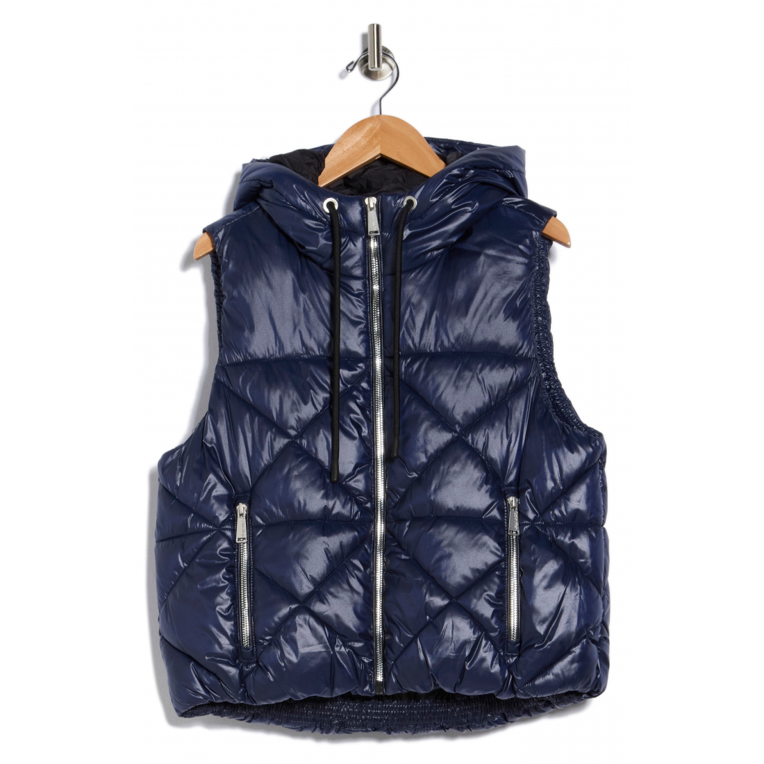 Gilet 'Hooded Diamond Quilted' pour Femmes