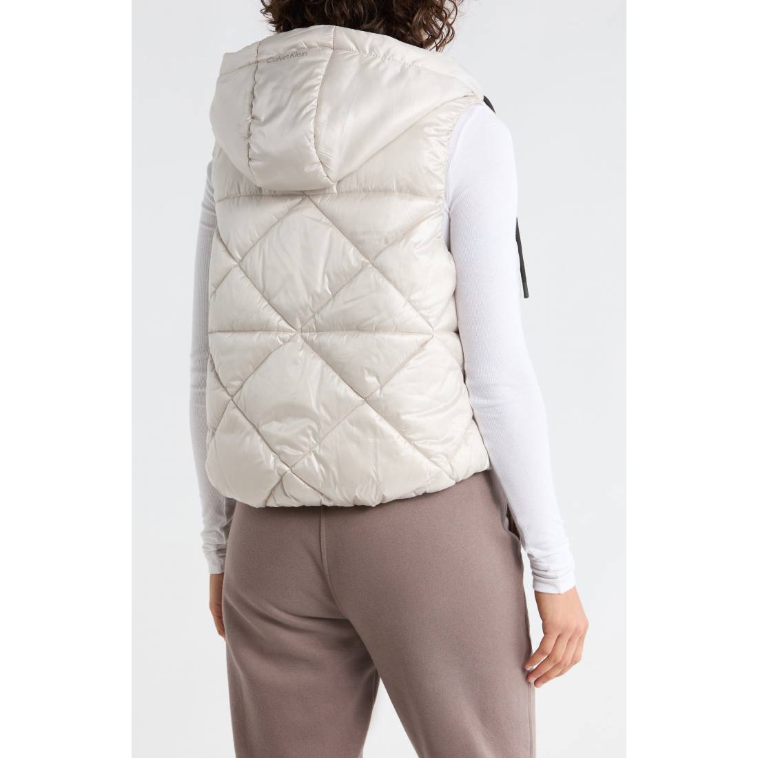 Gilet 'Hooded Diamond Quilted' pour Femmes