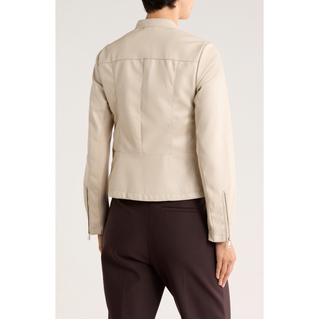 Perfecto 'Faux Leather Moto' pour Femmes