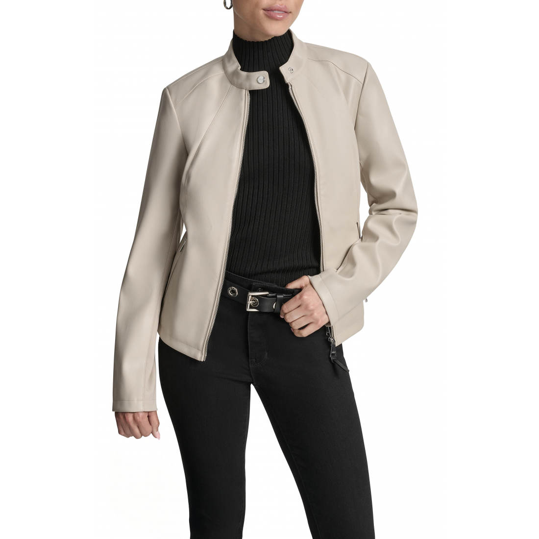 Perfecto 'Faux Leather Moto' pour Femmes