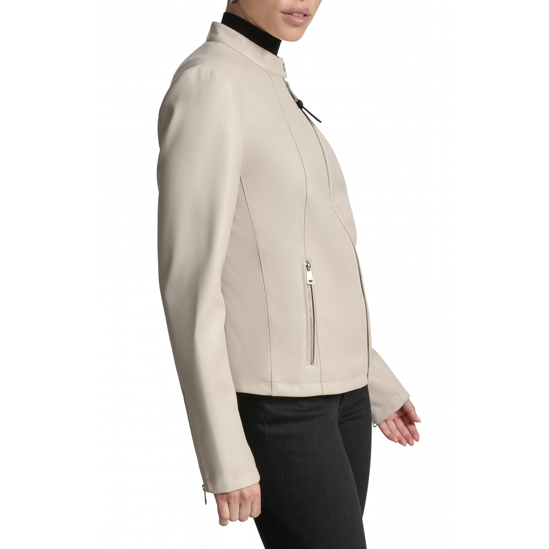 Perfecto 'Faux Leather Moto' pour Femmes