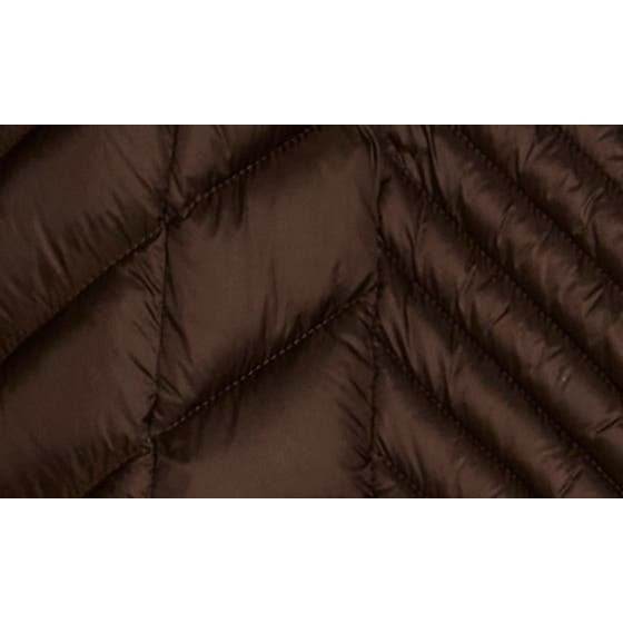 Veste matelassée 'Chevron Quilted Longline 400 Fill Power Hooded' pour Femmes