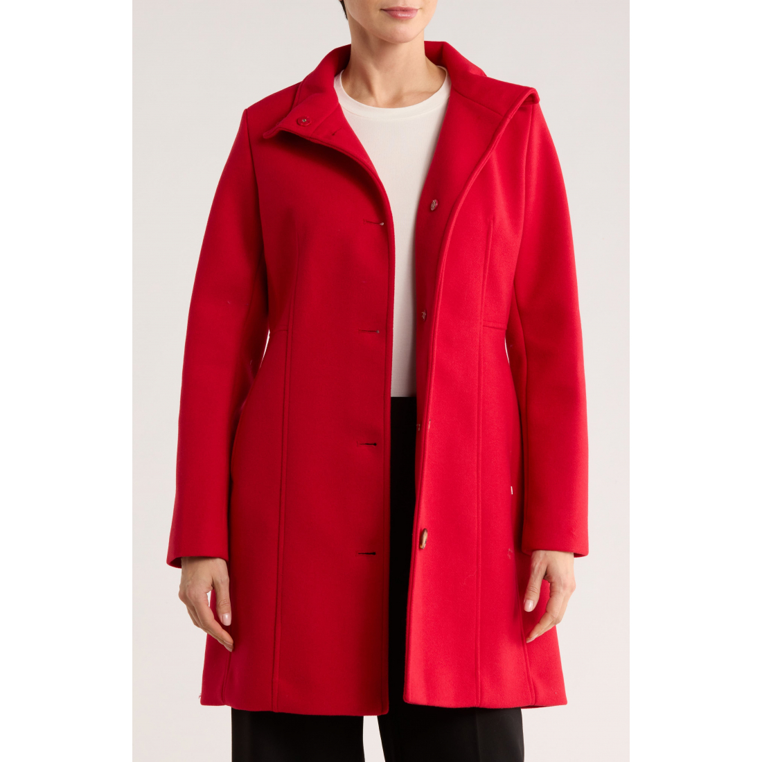 Manteau 'Stand Collar' pour Femmes