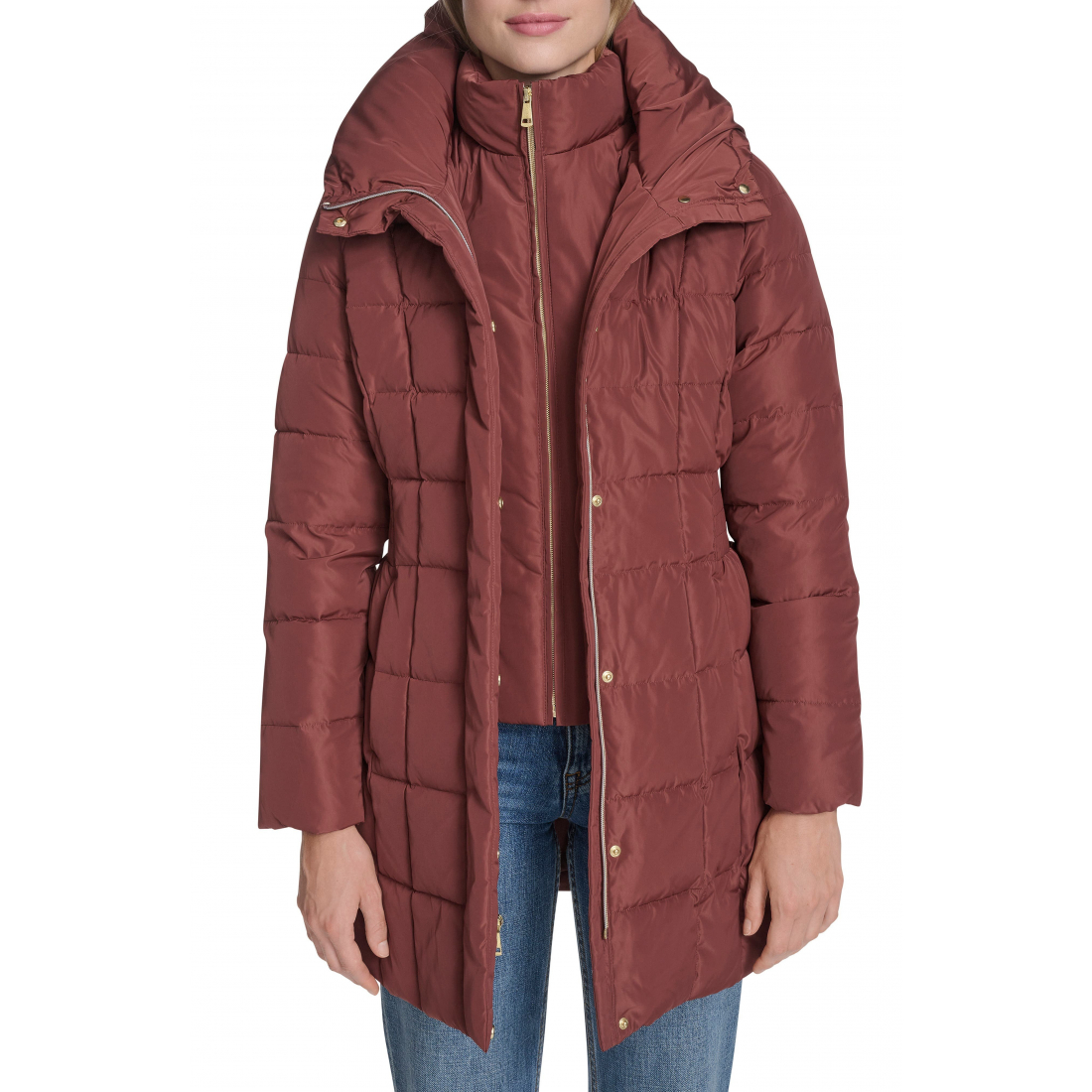 Doudoune en plumes 'Hooded & Feather' pour Femmes