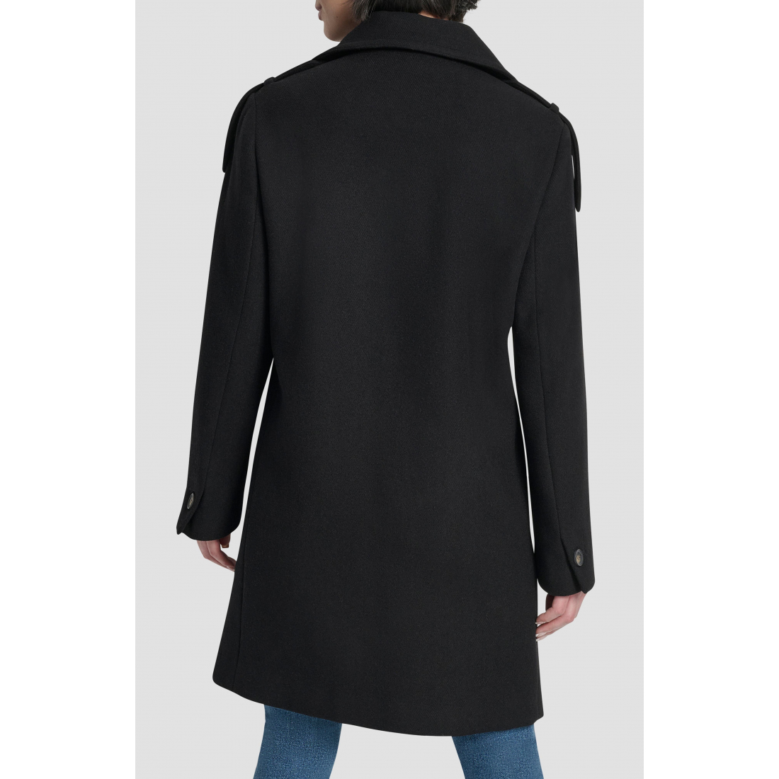 Manteau 'Double Breasted Wool Blend Military' pour Femmes