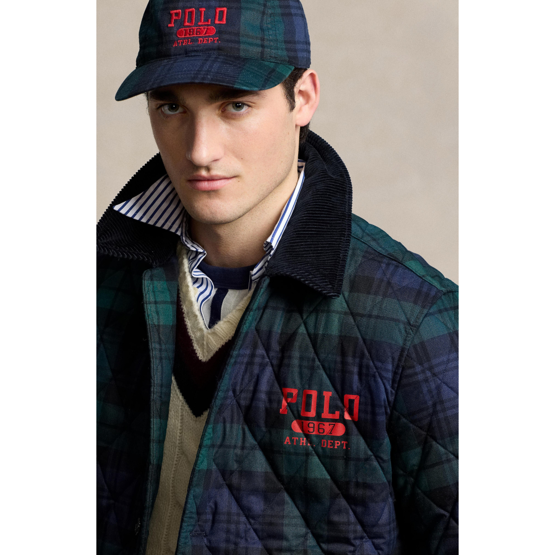 Veste matelassée 'Plaid' pour Hommes